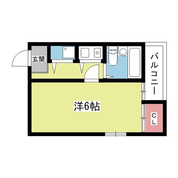 豊中市豊南町西マンション 間取り図画像