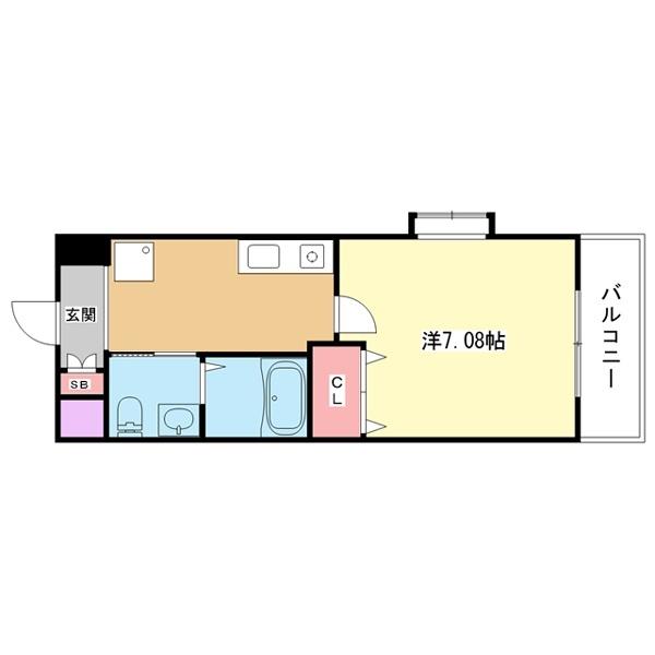 豊中市三国マンション 間取り図画像