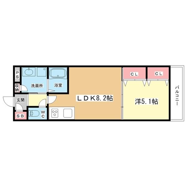 豊中市螢池北町アパート 間取り図画像