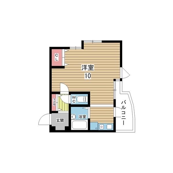 豊中市寺内マンション 間取り図画像