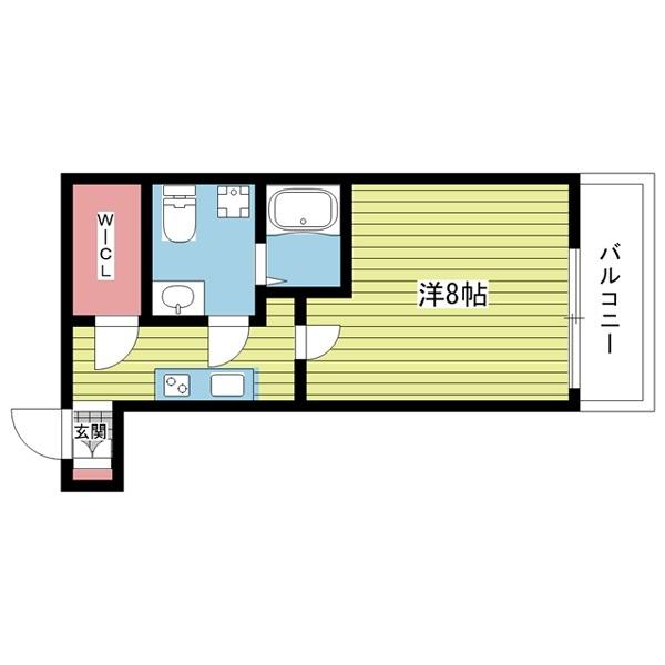 豊中市服部南町マンション 間取り図画像