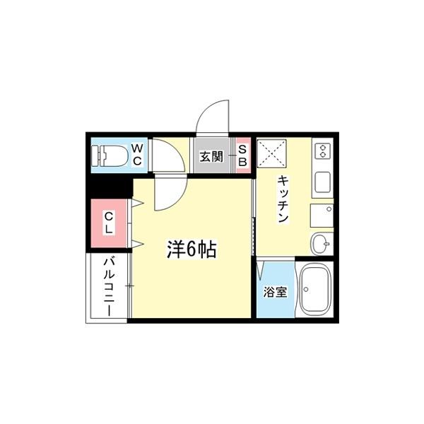 豊中市服部南町マンション 間取り図画像
