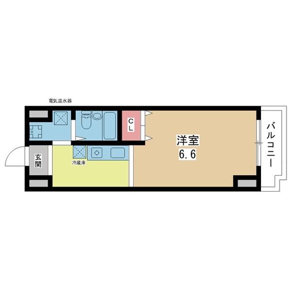 豊中市柴原町マンション 間取り図画像