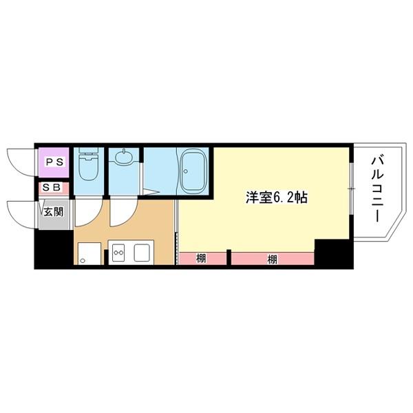 豊中市清風荘マンション 間取り図画像