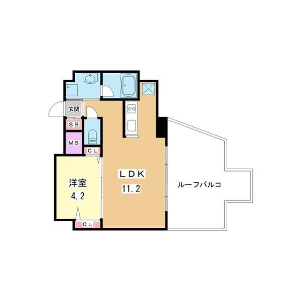 豊中市岡上の町マンション 間取り図画像