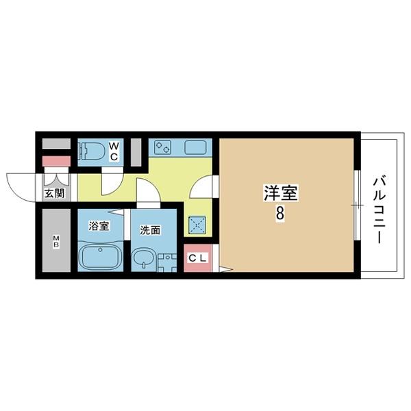 豊中市春日町マンション 間取り図画像