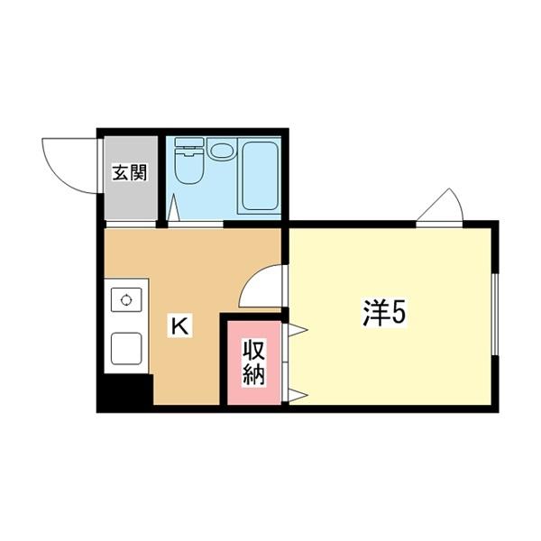豊中市岡町北マンション 間取り図画像