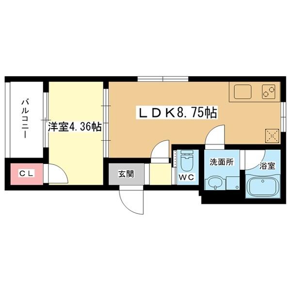 豊中市庄内栄町アパート 間取り図画像
