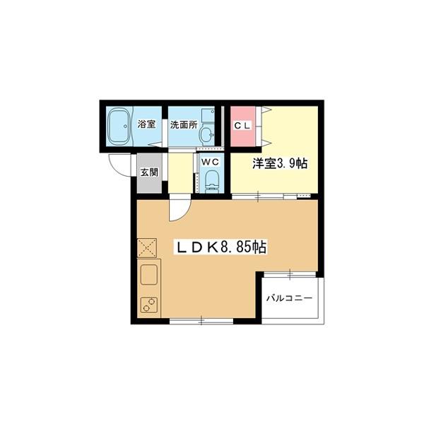 豊中市庄内栄町アパート 間取り図画像