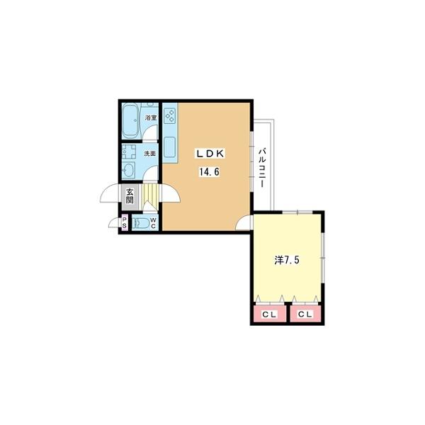 豊中市上新田マンション 間取り図画像