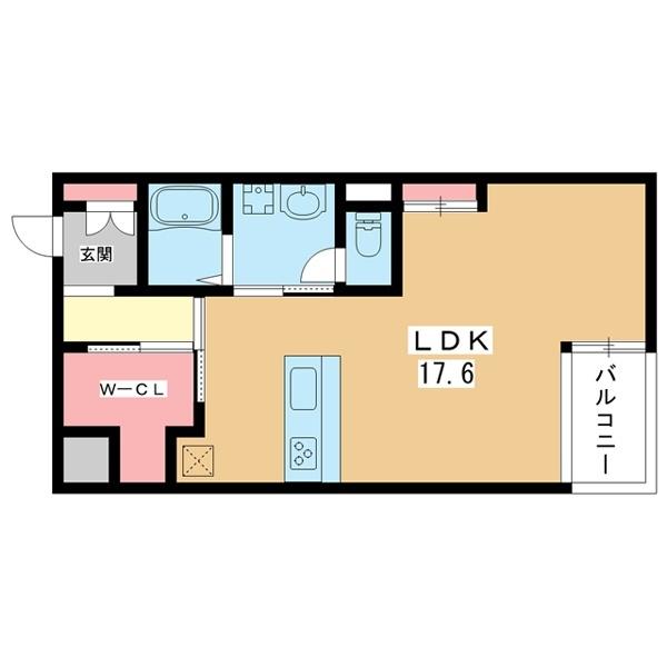豊中市少路マンション 間取り図画像