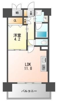 豊中市庄本町マンション 間取り図画像