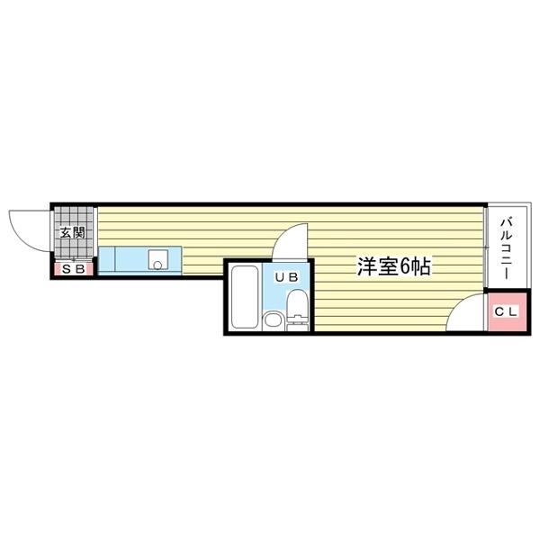 豊中市螢池北町マンション 間取り図画像
