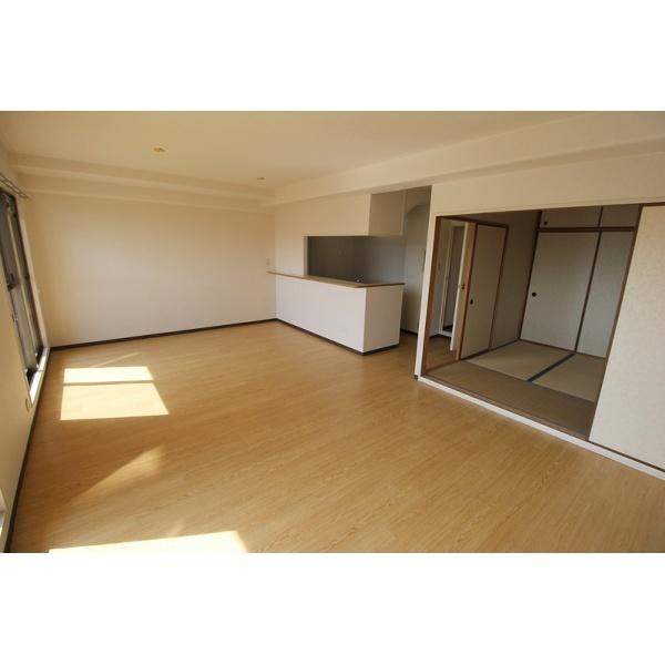 豊中市待兼山町マンション リビング