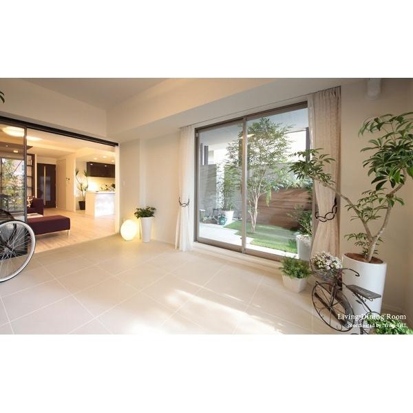 豊中市少路マンション リビング
