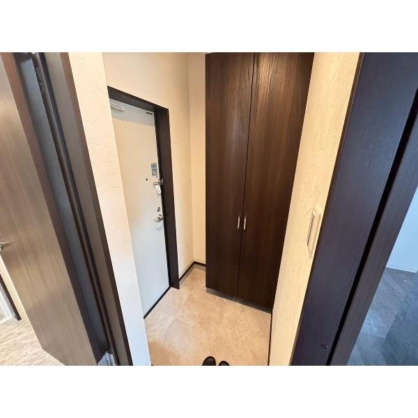 豊中市若竹町アパート 玄関