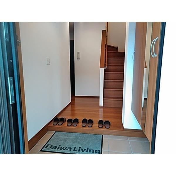 吹田市上山手町アパート 玄関