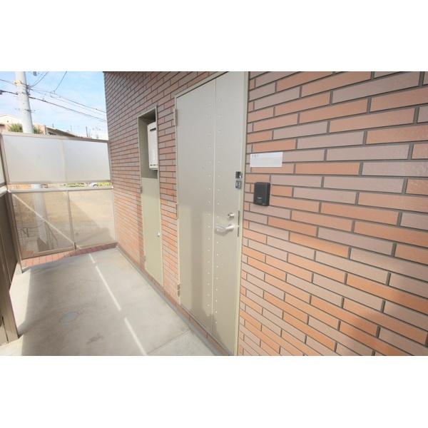 豊中市宮山町アパート 玄関
