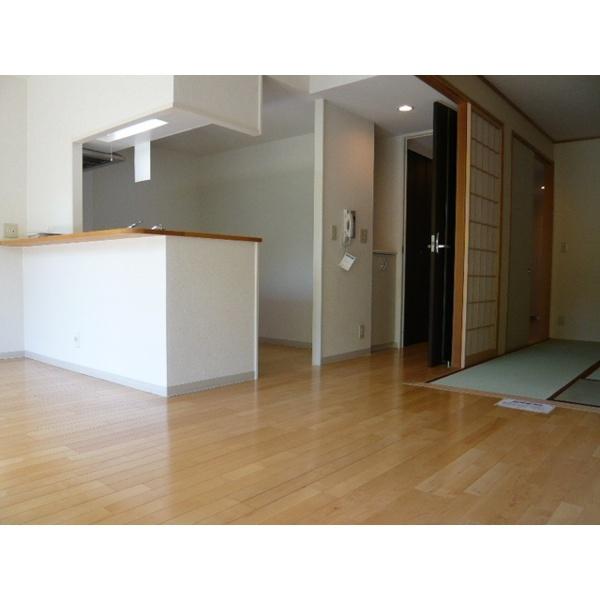 豊中市夕日丘マンション リビング