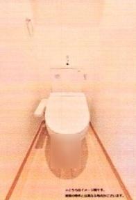 豊中市千成町アパート トイレ