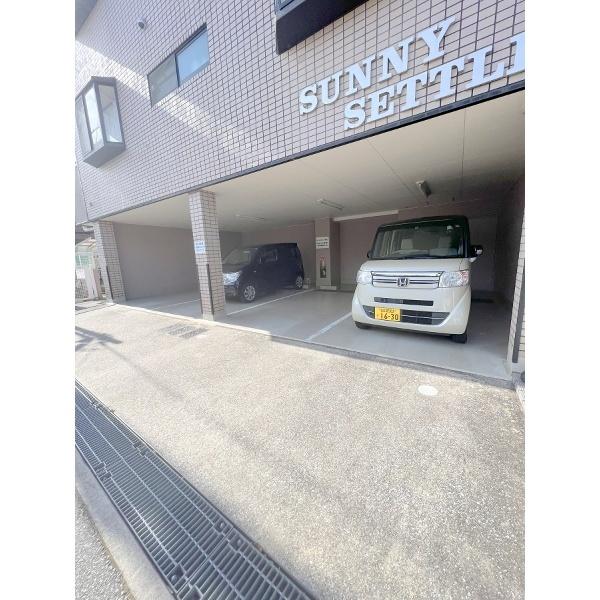 豊中市浜マンション 駐車場