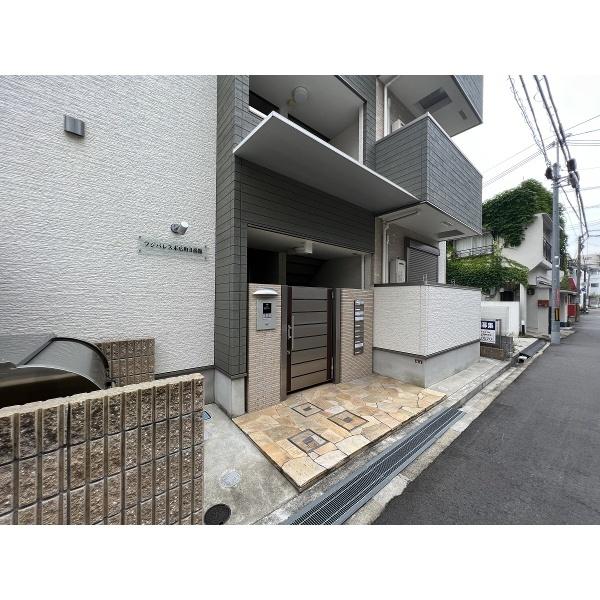 豊中市末広町アパート エントランス