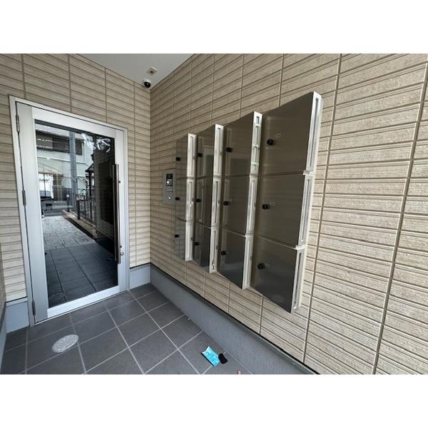 豊中市庄内西町アパート エントランス