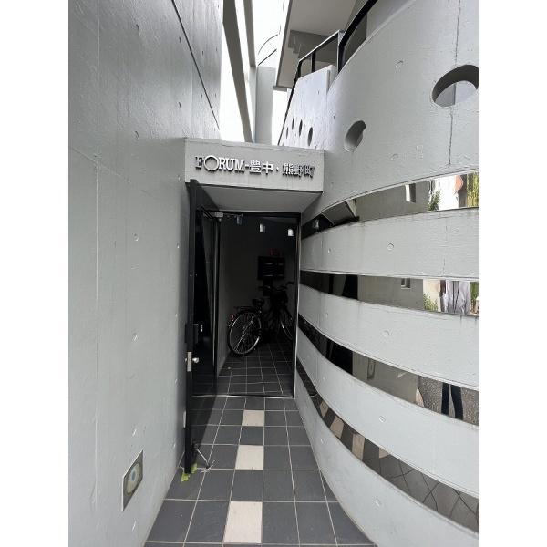 豊中市熊野町マンション エントランス