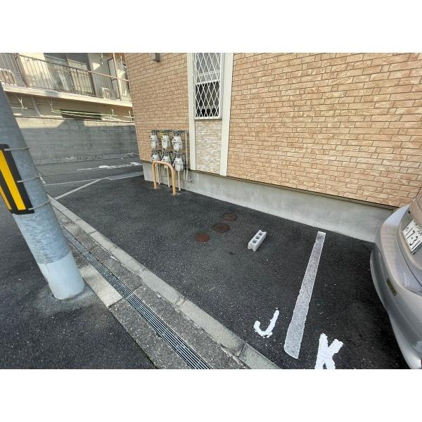 豊中市大島町アパート 駐車場