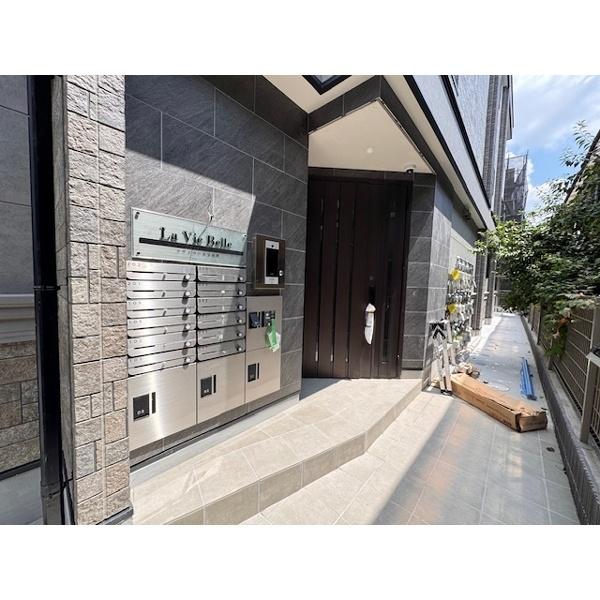 豊中市宝山町アパート エントランス