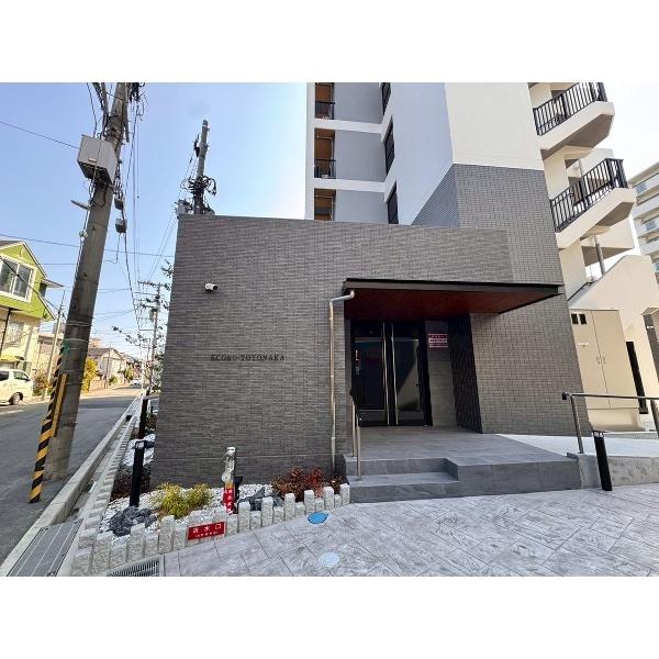 豊中市稲津町マンション エントランス