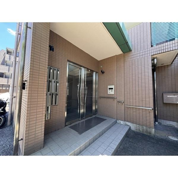 豊中市長興寺南マンション エントランス