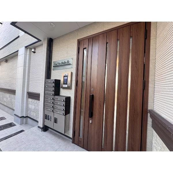 豊中市宝山町アパート エントランス