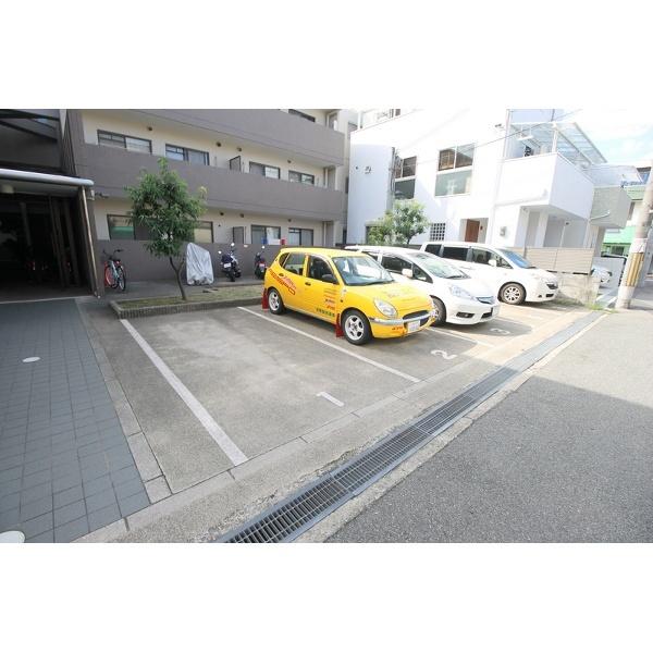 豊中市浜マンション 駐車場