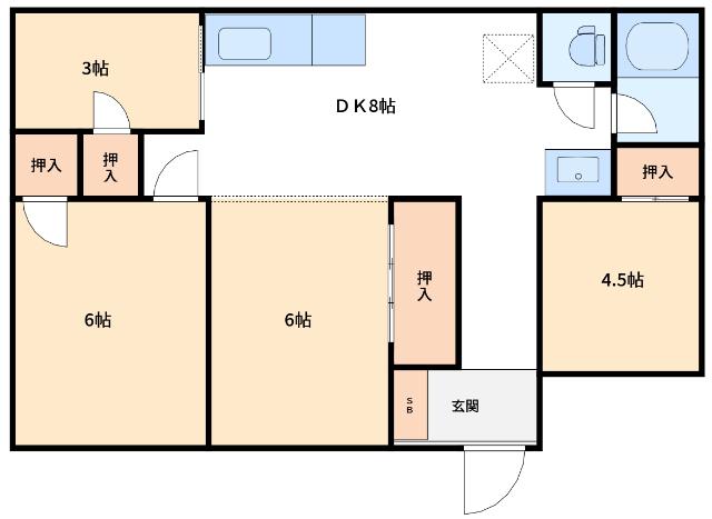  間取り図写真