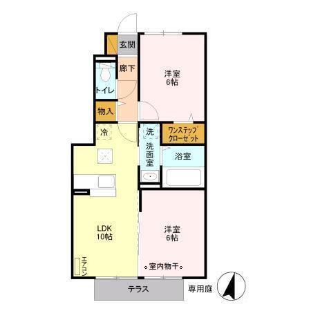 スクエア（103） 間取り図画像