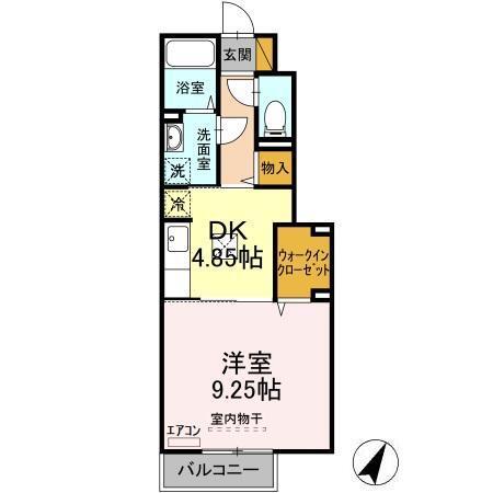 イストワール　弐番館（102） 間取り図画像