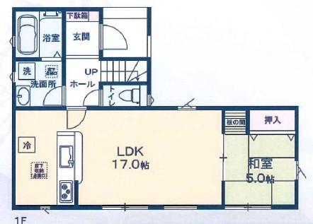 １階間取図