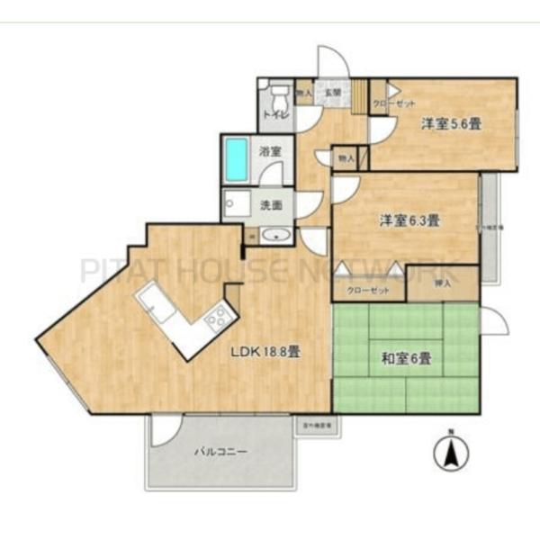 リーベル勝田台エルベールの街B棟