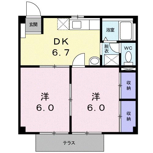 トラッド北本B_間取り_0