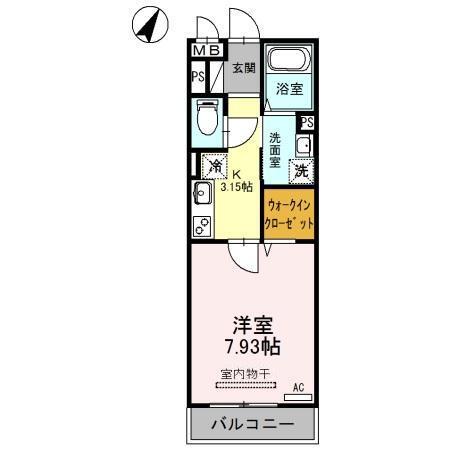 エヴァーラスティング桶川（107） 間取り図画像