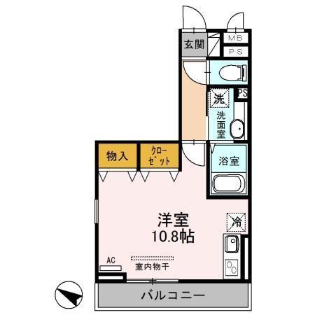 第10グリーンハイツ（301） 間取り図画像