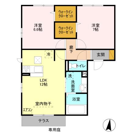  間取り図写真