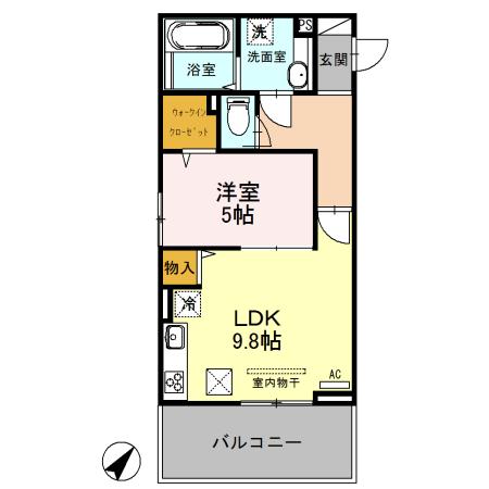 グラン・フィオーレ（106） 間取り図画像