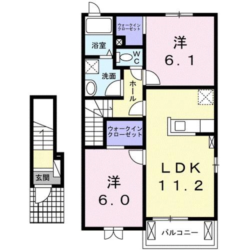 ルーラルレジデンス　ＴＩ（203） 間取り図画像