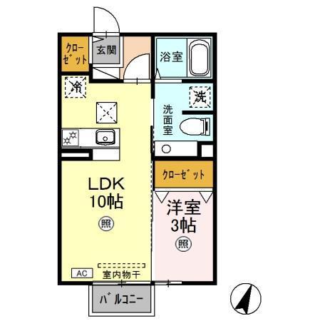 ボナールの杜（102） 間取り図画像