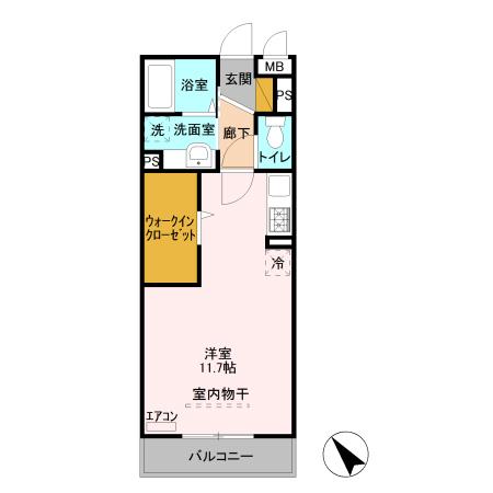 Tryall（306） 間取り図画像