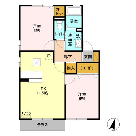  間取り図写真