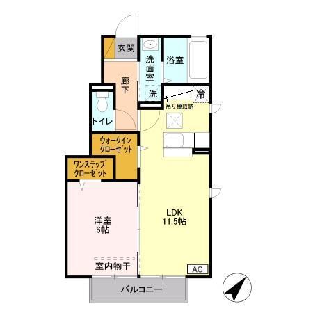 ローズヒル（101） 間取り図画像