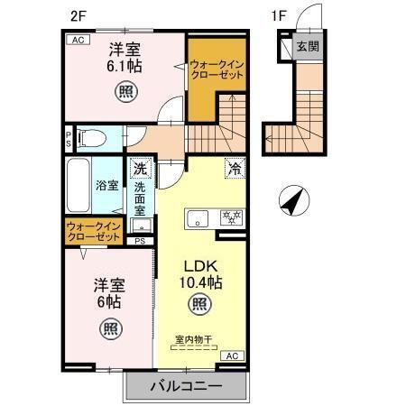 CLASSEUM桶川泉　Ⅴ（205） 間取り図画像
